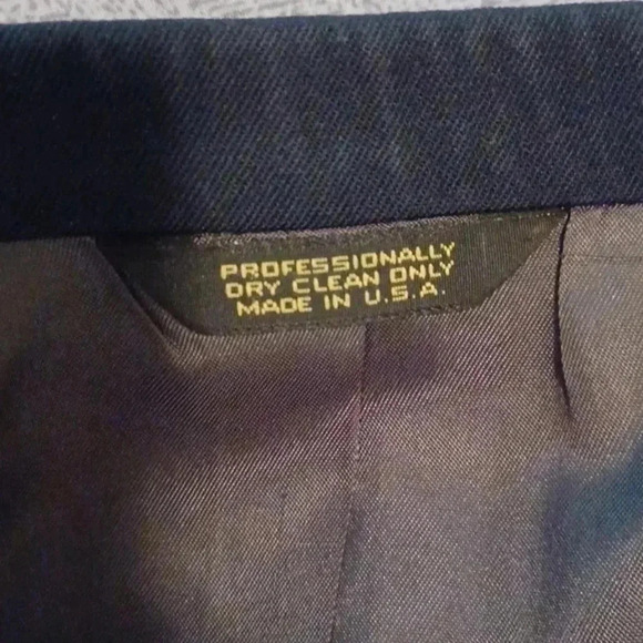 🐾men's Dark blue double breasted jacket with gold buttons🎉 - Picture 6 of 13